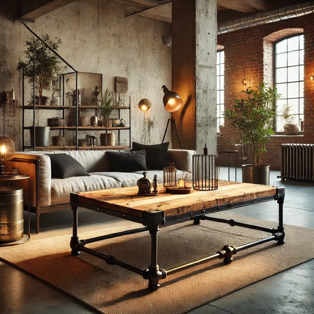 Industrial Coffee Table Cover