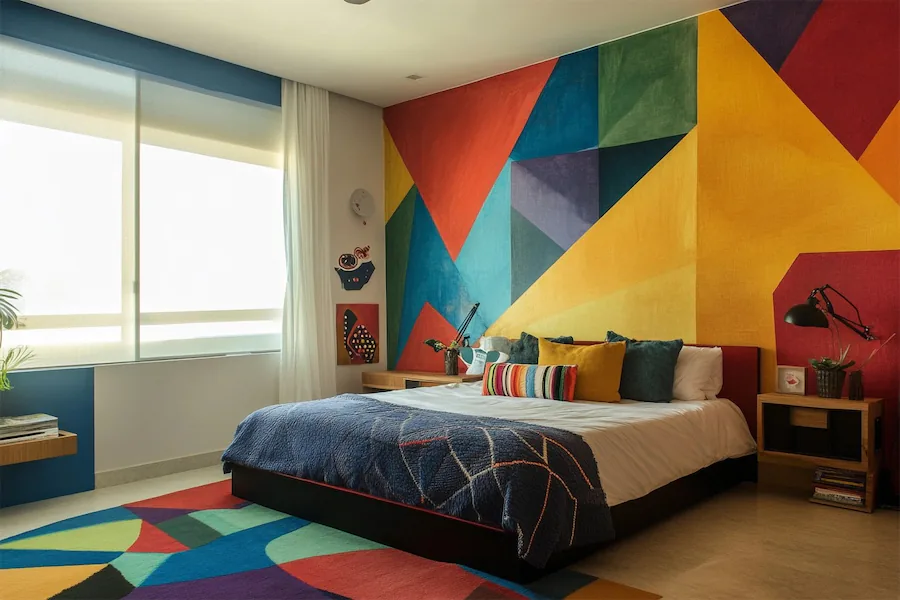 Abstract Kid Room Cover