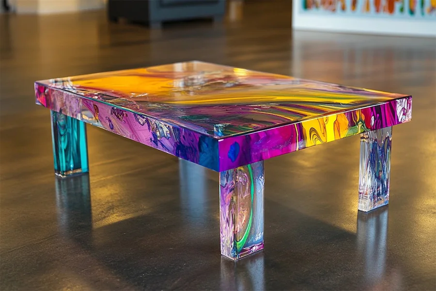 Acrylic Coffee Table Cover