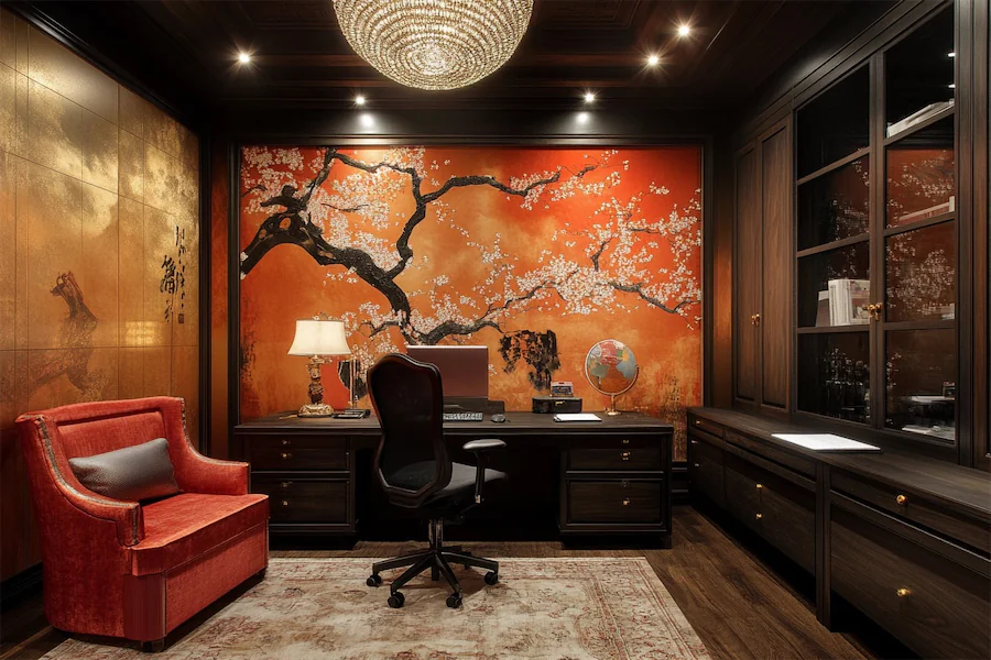 Asian Fusion Office Room Cover