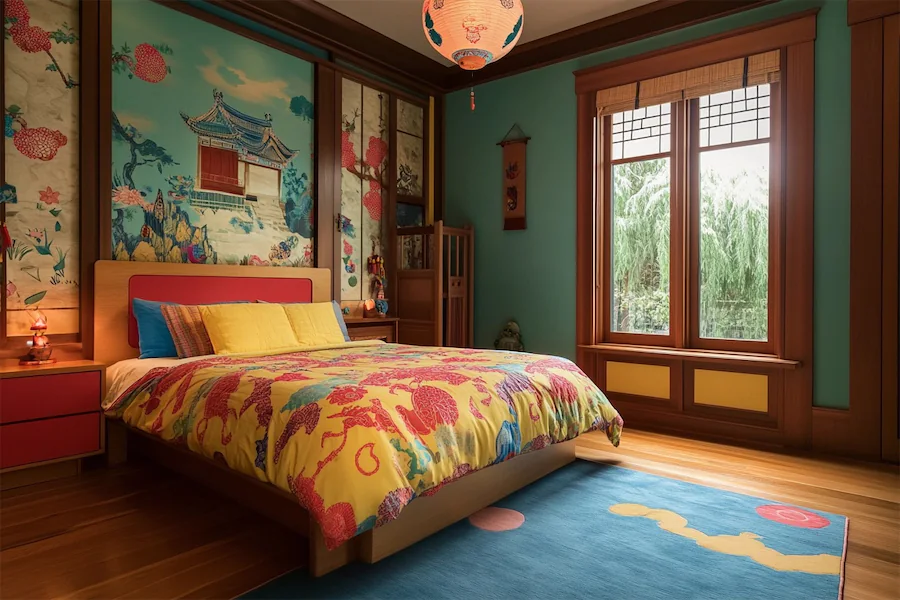 Asian Inspired Kid Room Cover