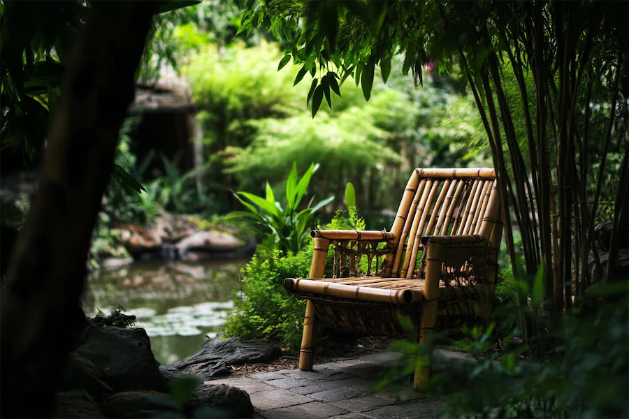 Bamboo Chair Cover