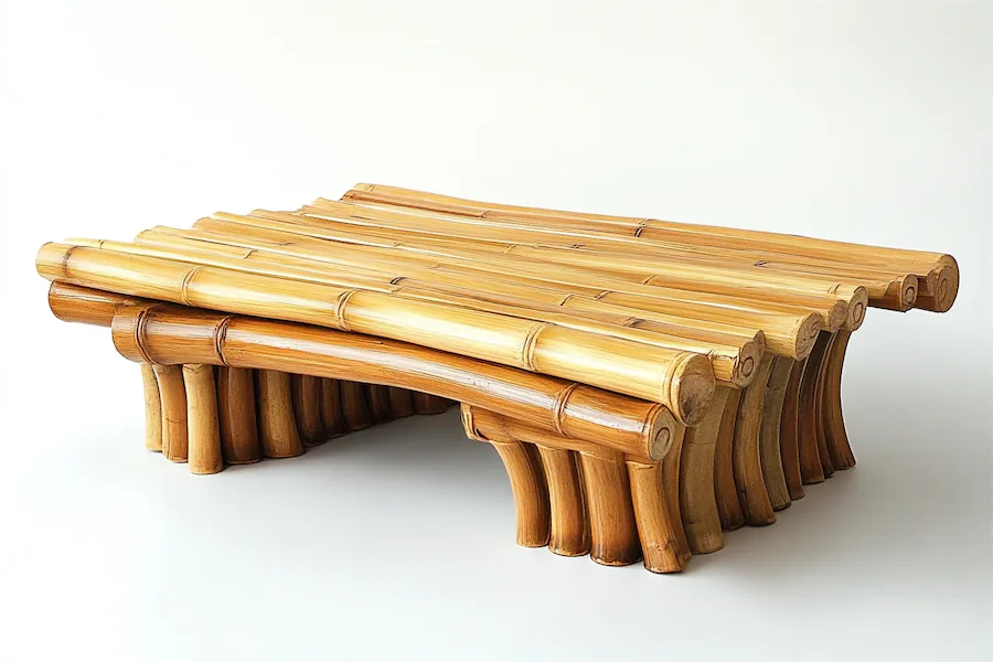 Bamboo Coffee Table Cover