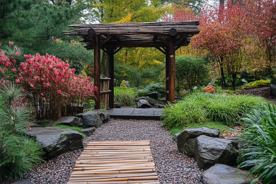 Bamboo Garden Cover