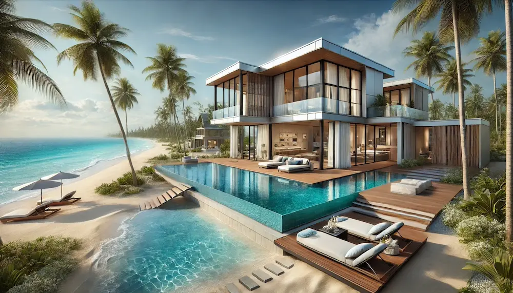 Beachfront Villa