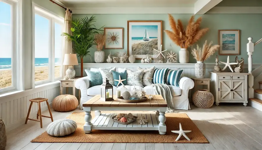 Beachy Living Room Cover