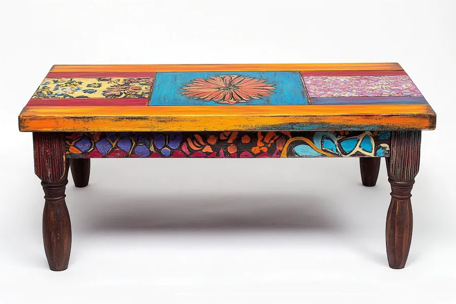 Bohemian Coffee Table Cover