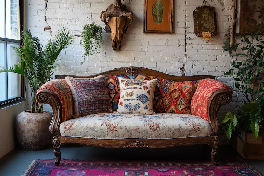 Boho Chic Sofa Cover