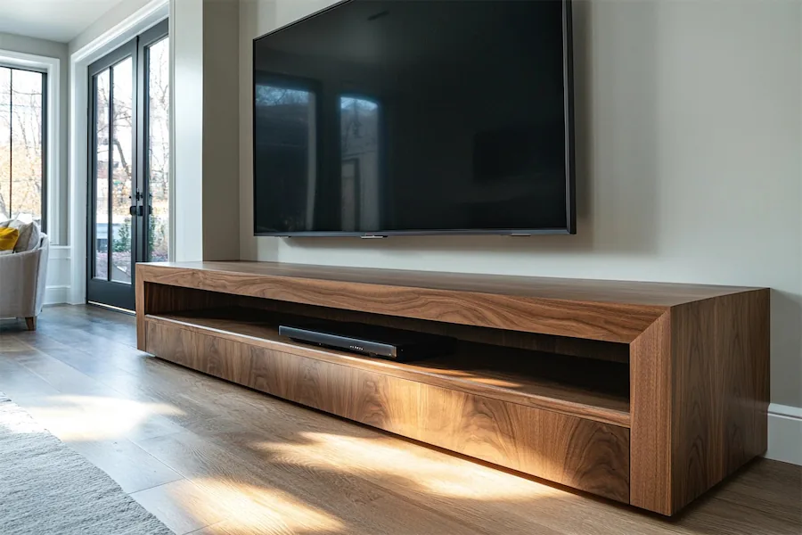 Built In TV Stand Cover