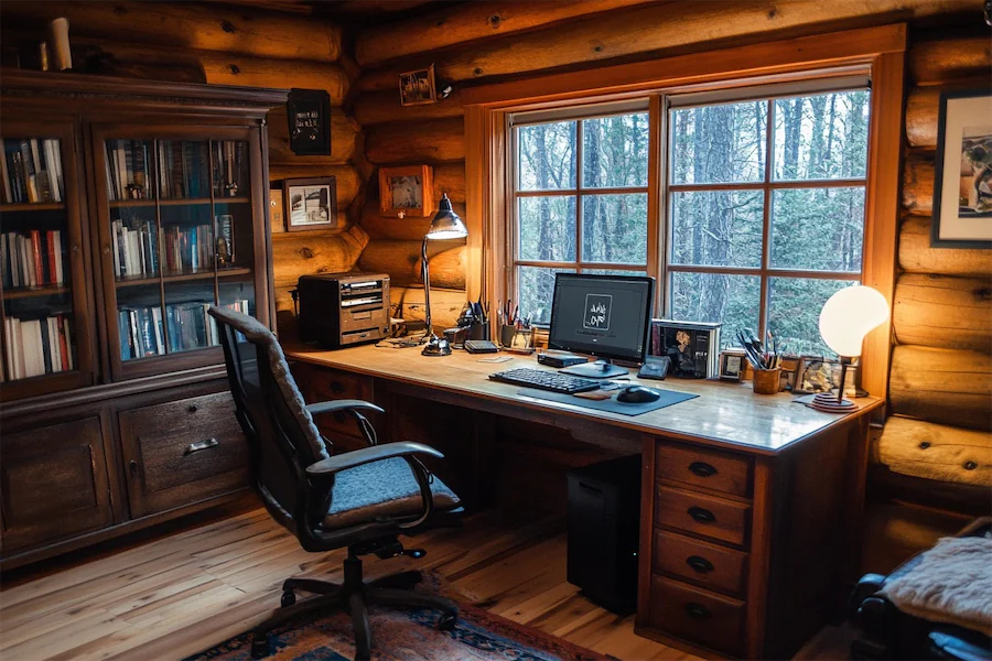 Cabin Office Room Cover