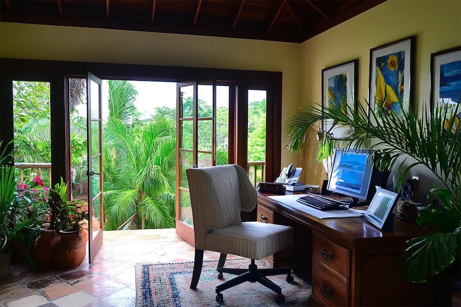 Caribbean Office Room Cover