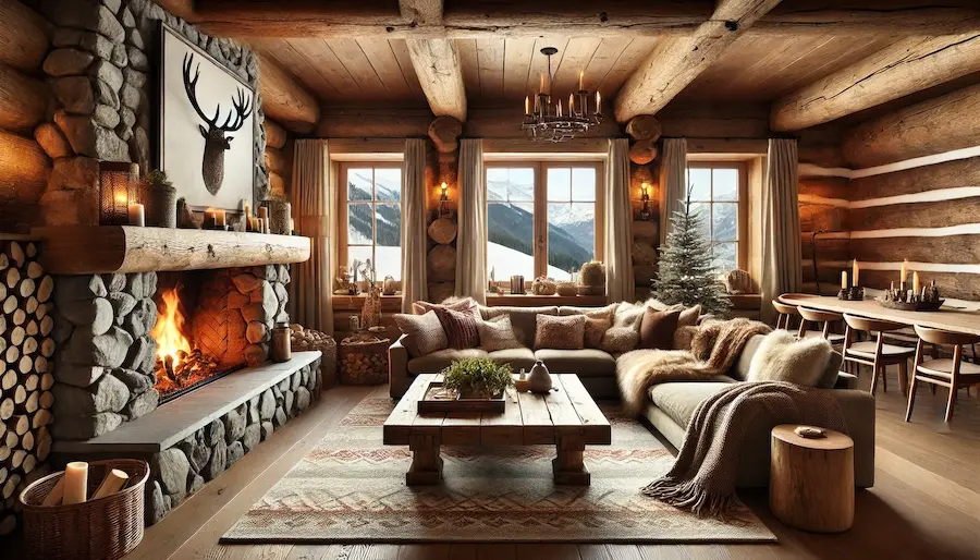 Chalet Living Room Cover