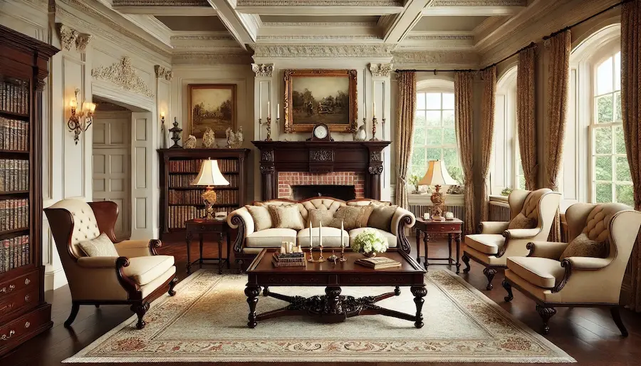 Colonial Living Room Cover