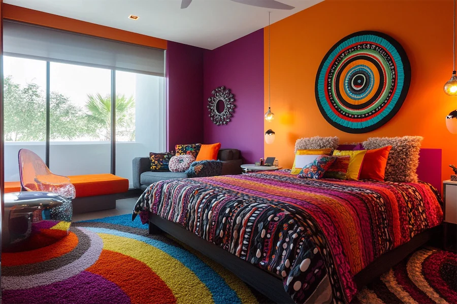 Colorful Bedroom Cover