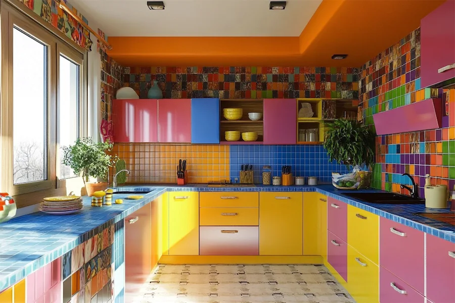 Colorful Kitchen Cover