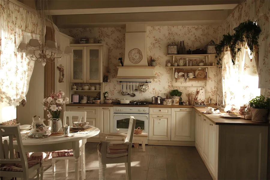 Country Chic Kitchen Cover