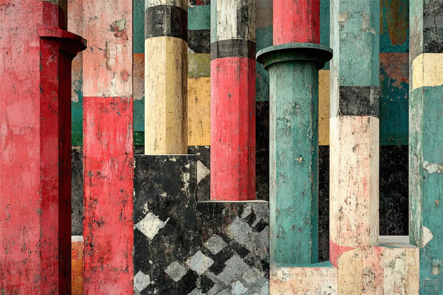 Deconstructivist Columns Cover