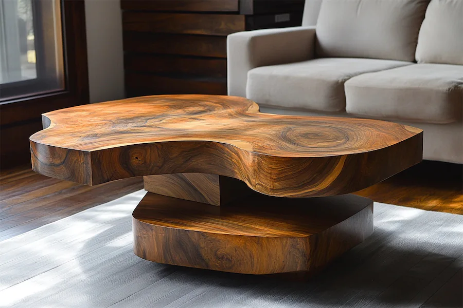 Dual Level Coffee Table Cover