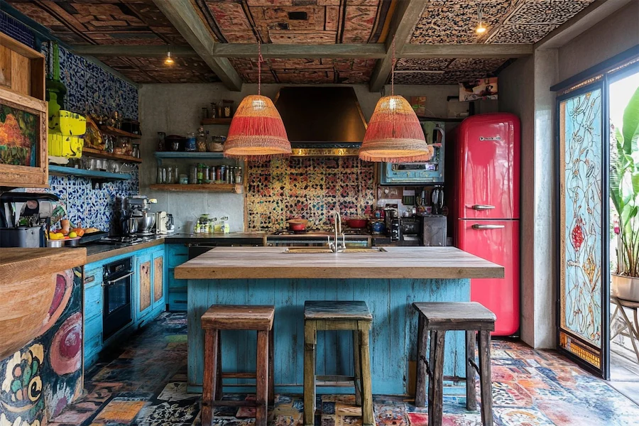 Eclectic Kitchen Cover