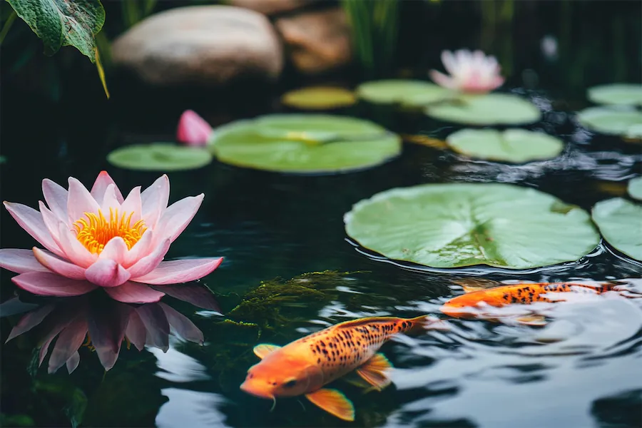 Feng Shui Water Garden Cover