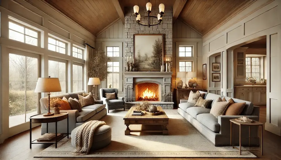 Fireplace Centric Living Room Cover