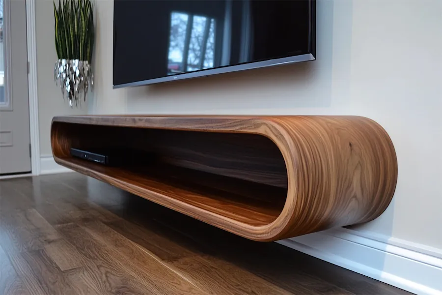 Floating TV Stand Cover