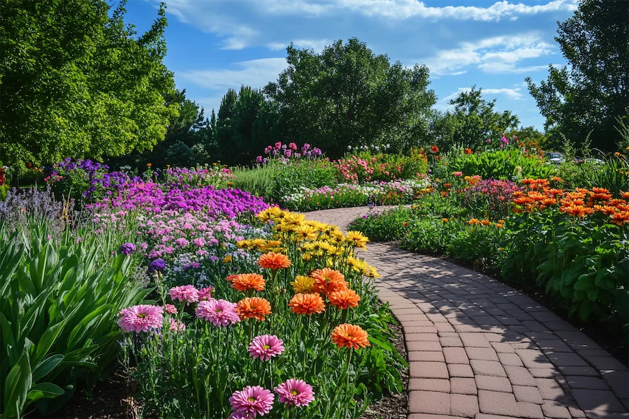 Floral Garden Cover