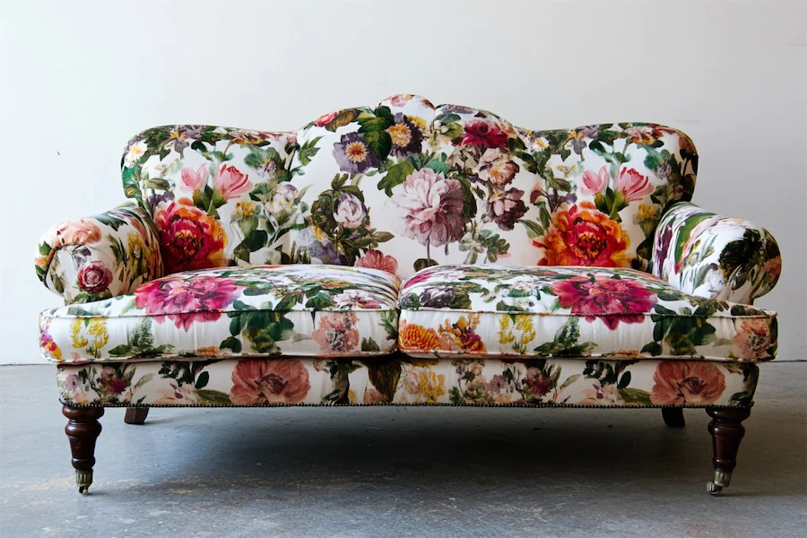 Floral Sofa Cover