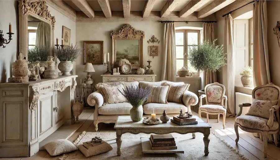 French Country Living Room Cover