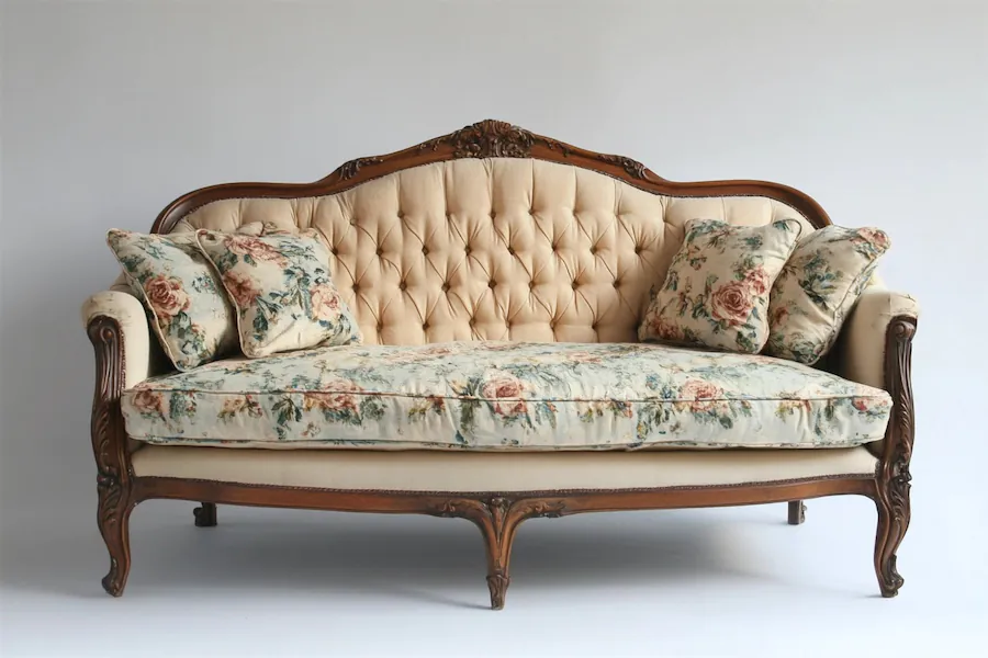 French Provincial Sofa Cover