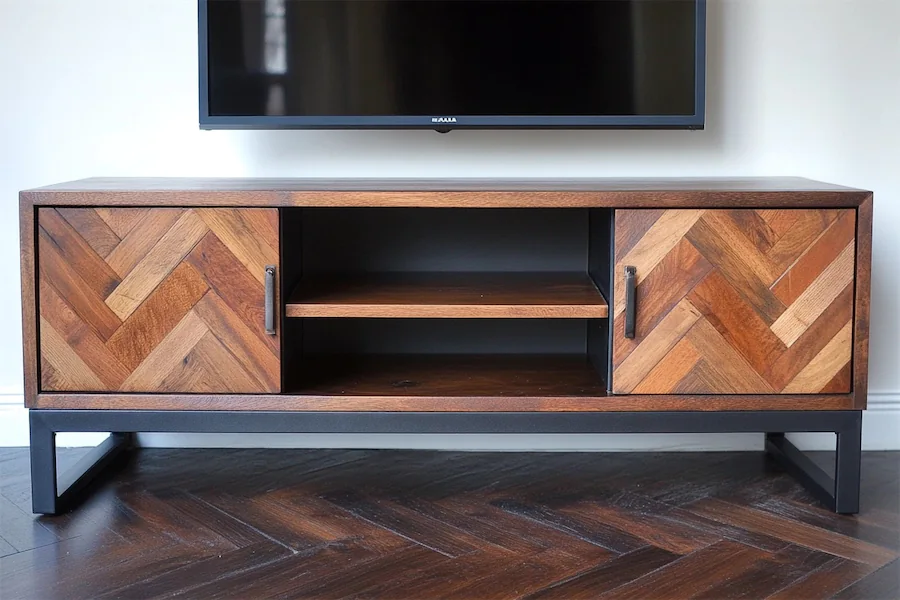 Functional Media Console TV Stand Cover