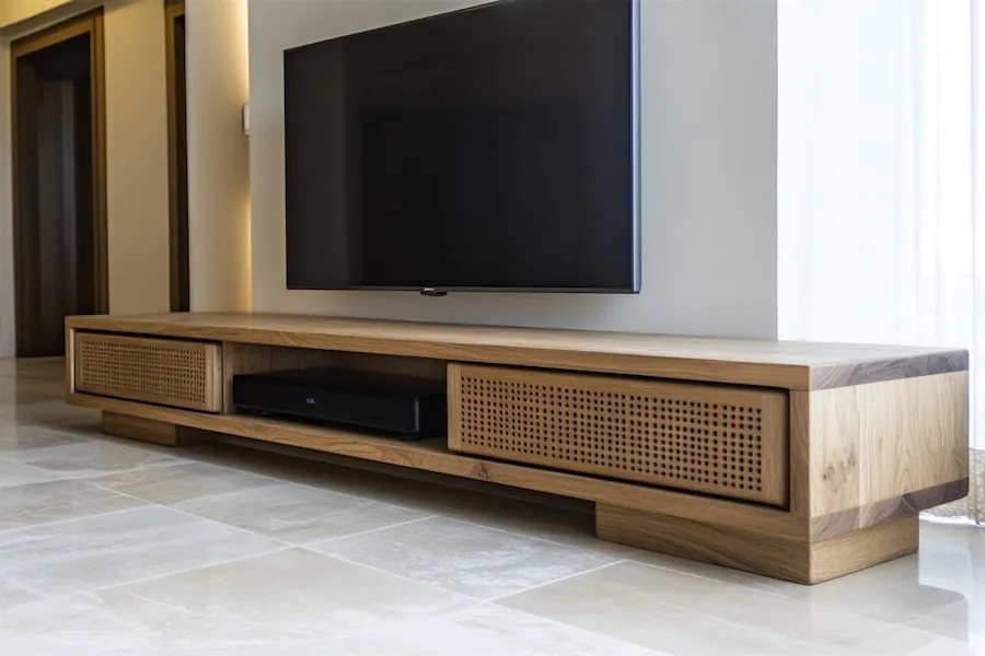 Functional TV Stand Cover