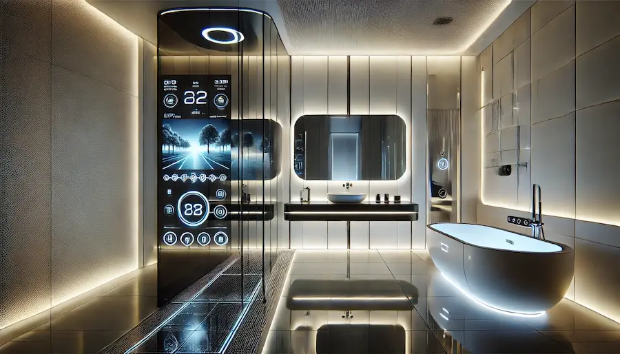 Futuristic Bathroom Cover