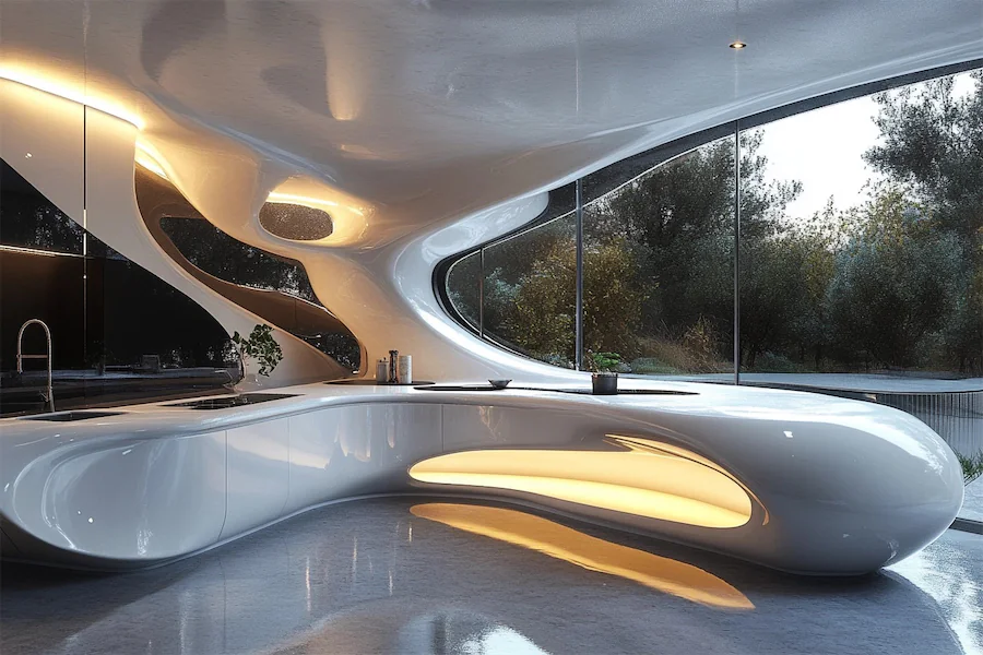 Futuristic Kitchen Cover