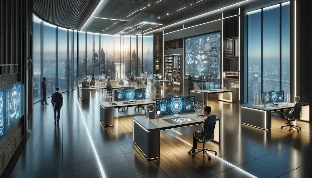 Futuristic Smart Office