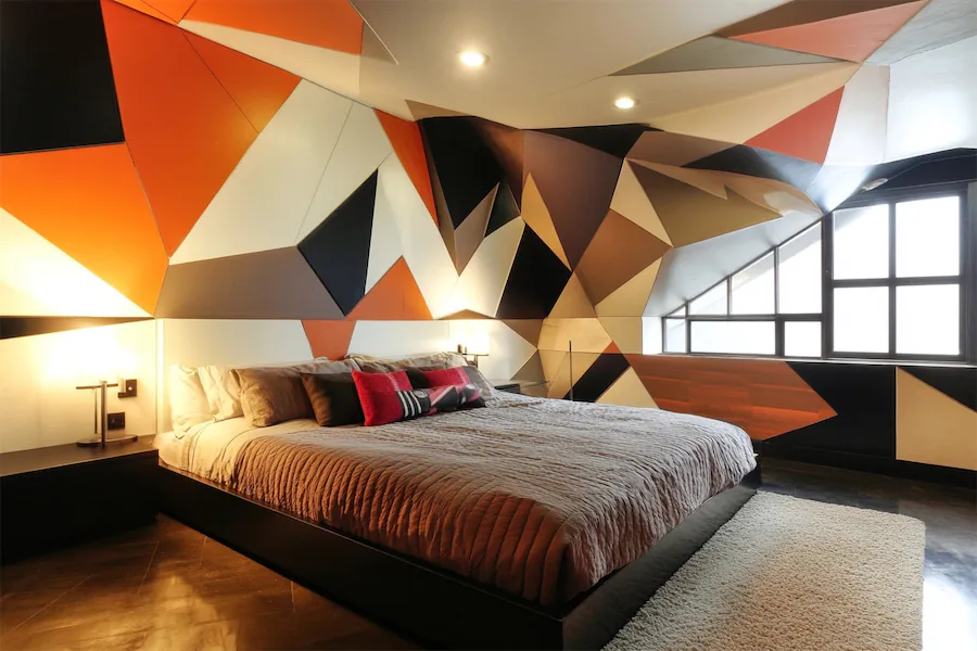 Geometric Bedroom Cover