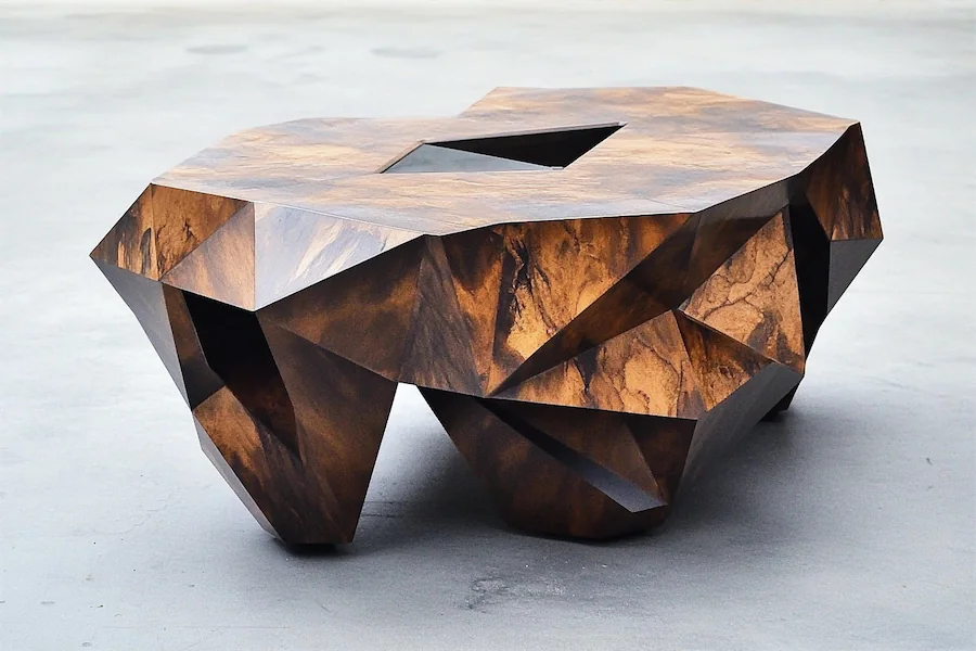 Geometric Coffee Table Cover