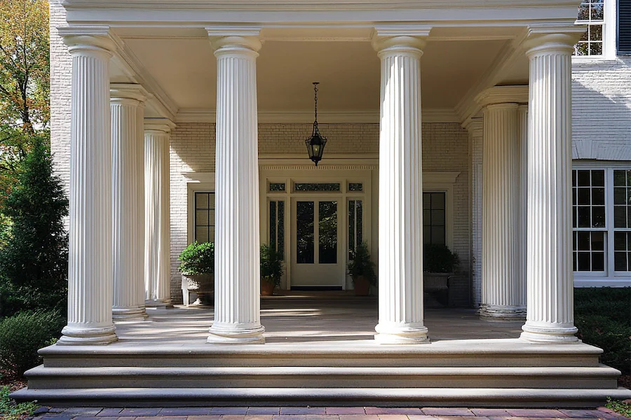 Georgian Revival Columns Cover