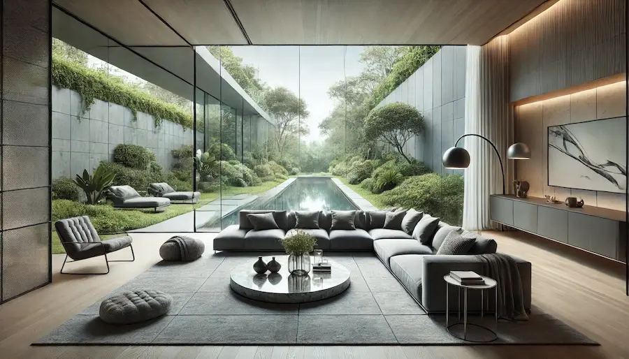 Glass Wall Living Room Cover