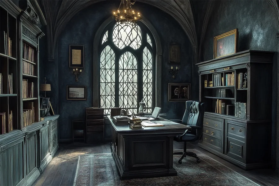 Gothic Office Room Cover