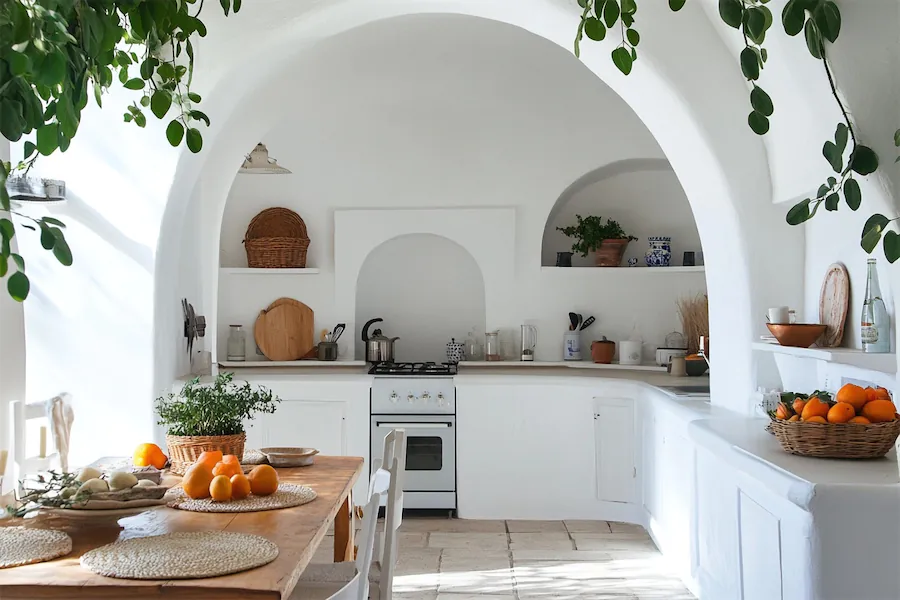 Greek Island Kitchen Cover