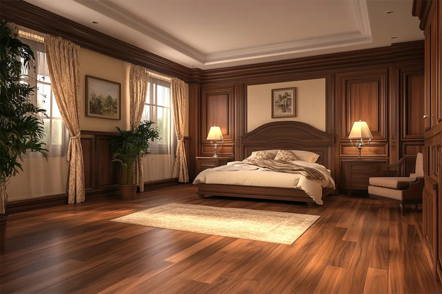 Hardwood Bedroom Cover