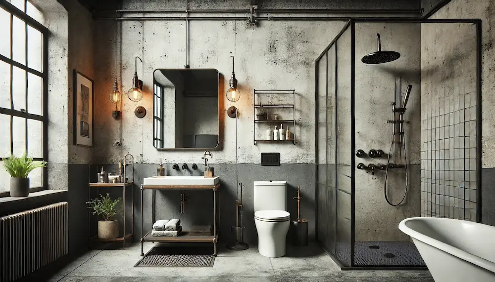 Industrial Bathroom Cover