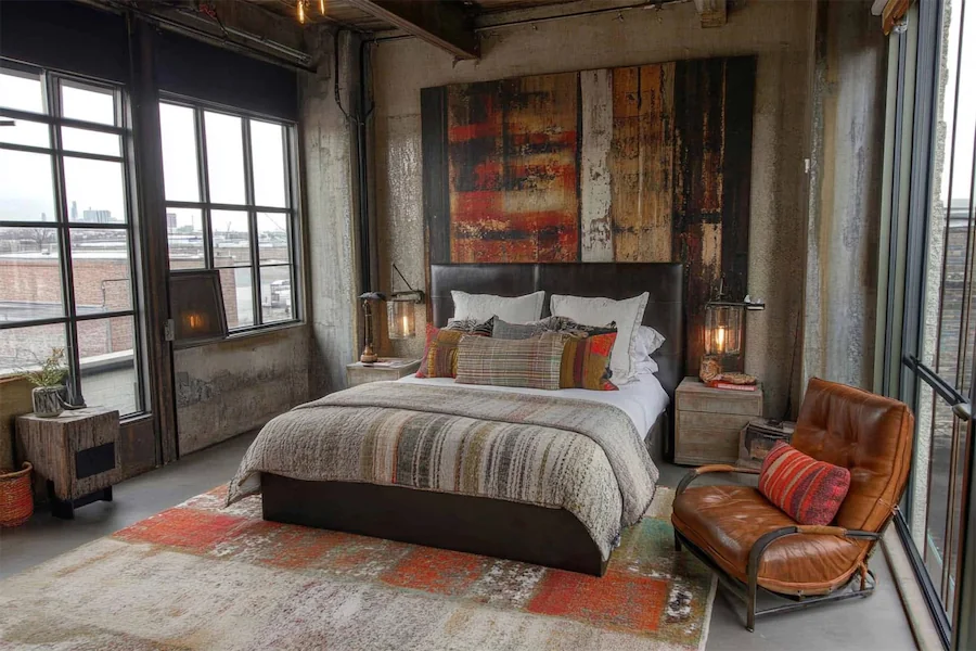 Industrial Chic Bedroom Cover