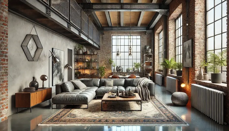 Industrial Chic Living Room Cover