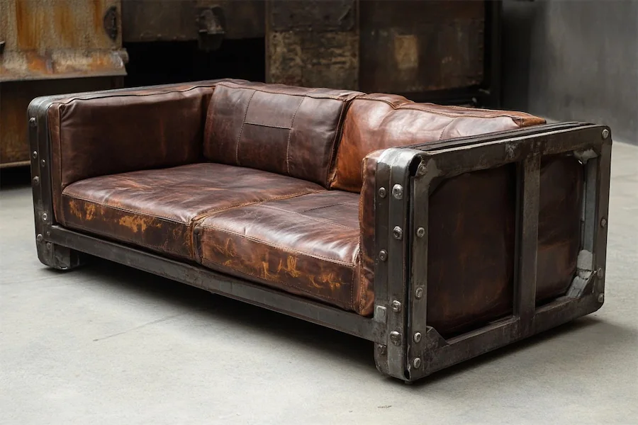 Industrial Chic Sofa Cover