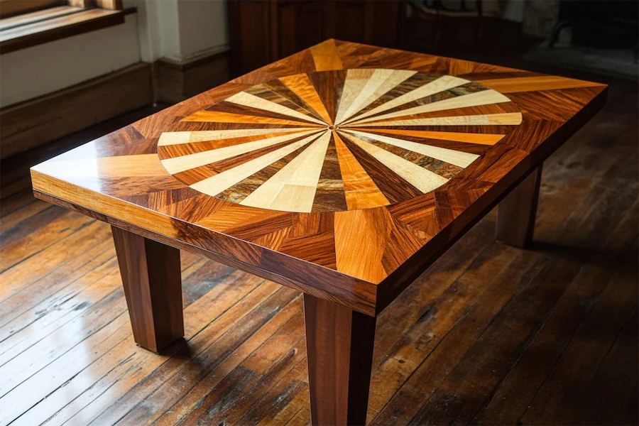 Inlaid Coffee Table Cover