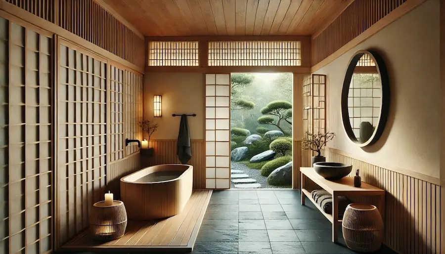 Japanese Bathroom Cover