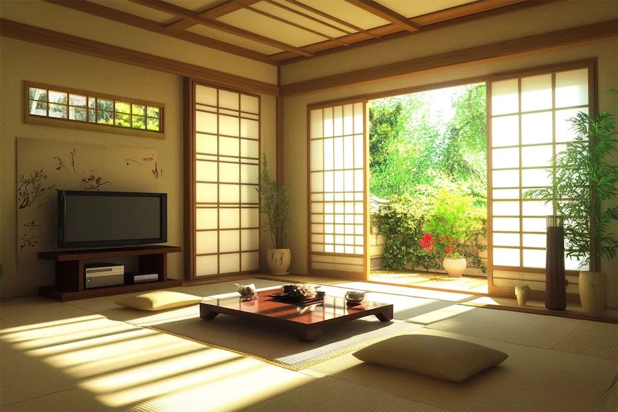 Japanese Modern Entertainment Room Cover