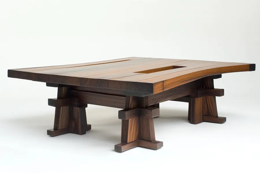 Japanese Zen Coffee Table Cover